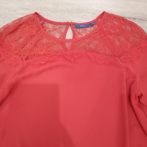 Apt 9 Red Blouse